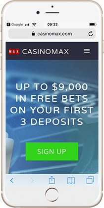 casino max deposit bonus