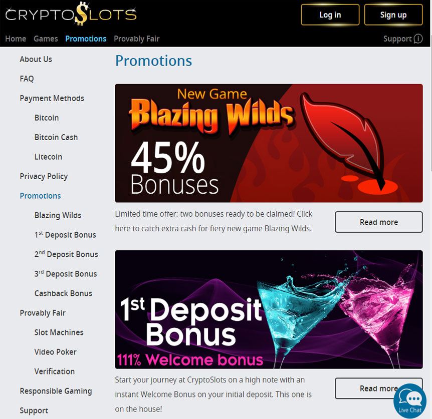 No Deposit Codes For Cryptoslots